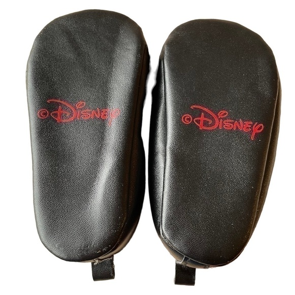 Disney baby infant girls black minnie mouse fuzzy ears shoes 9-12 months - Picture 4 of 7